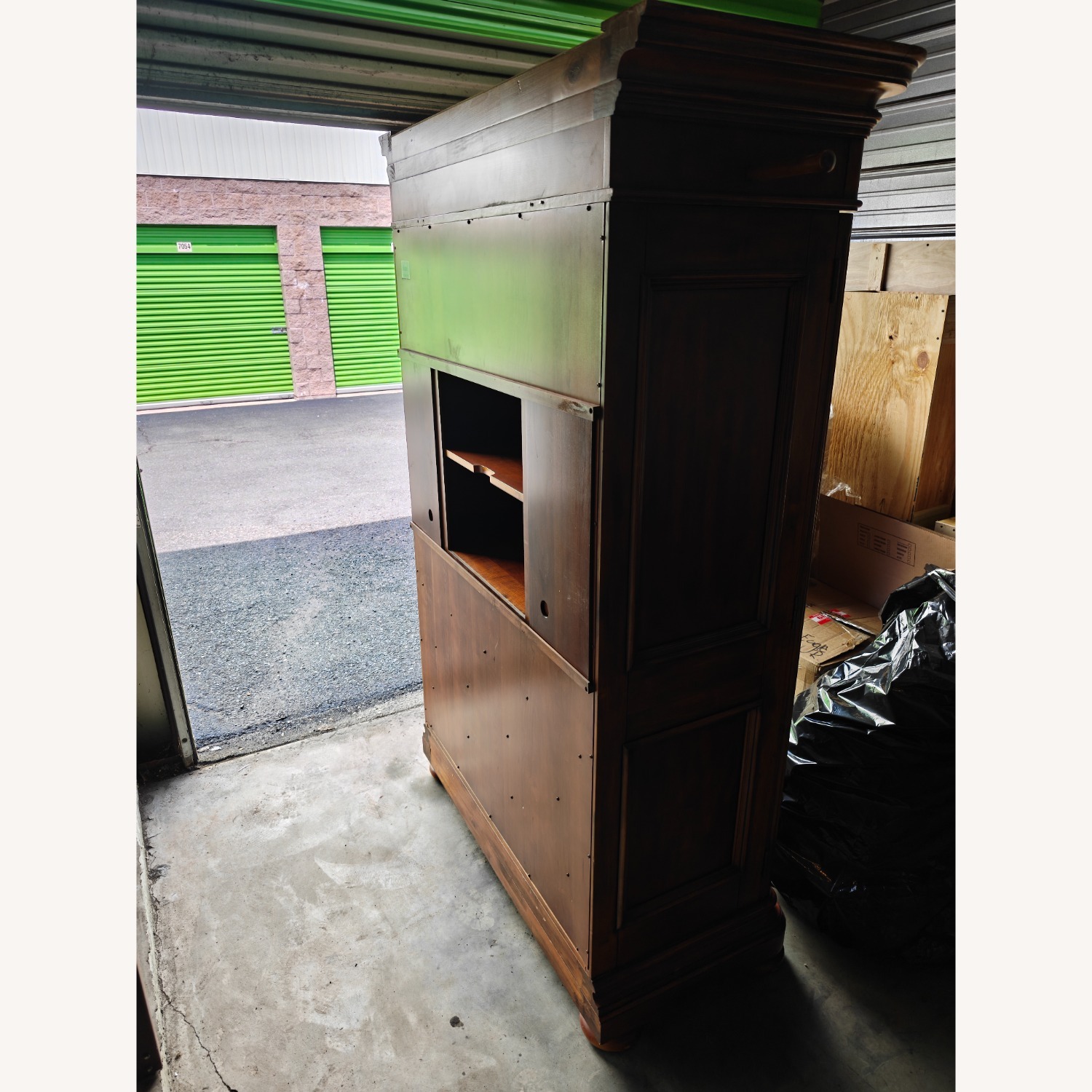 Ethan Allen Wood Armoire - image-5