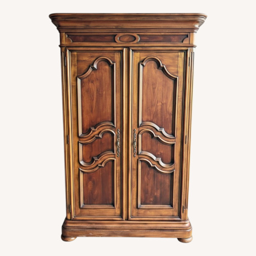Used Ethan Allen Wood Armoire for sale on AptDeco