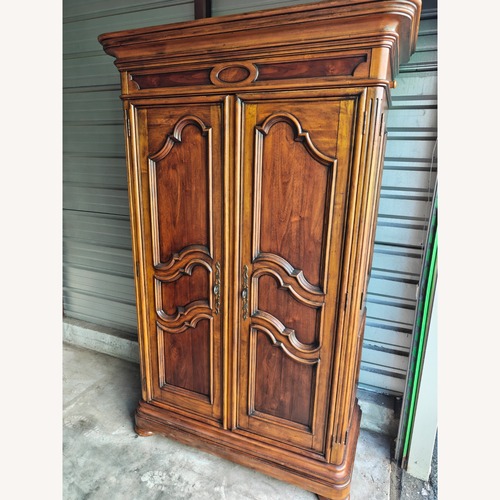 Used Ethan Allen Wood Armoire for sale on AptDeco