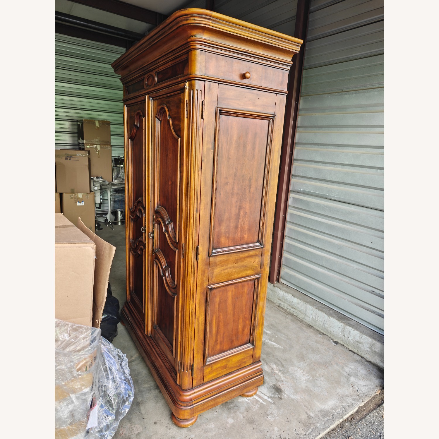Ethan Allen Wood Armoire - image-3