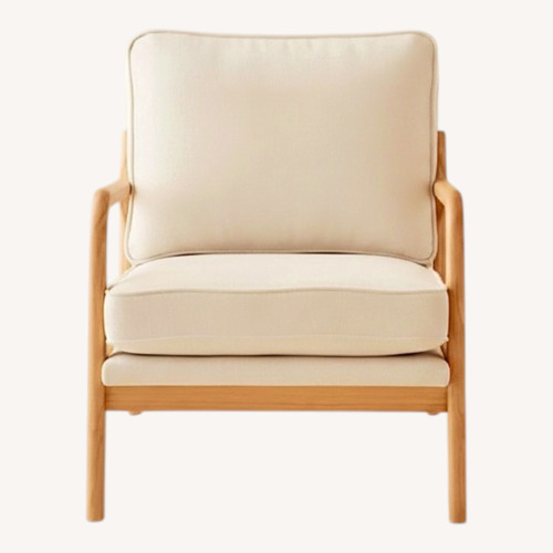 Used  Beige Accent Chair for sale on AptDeco