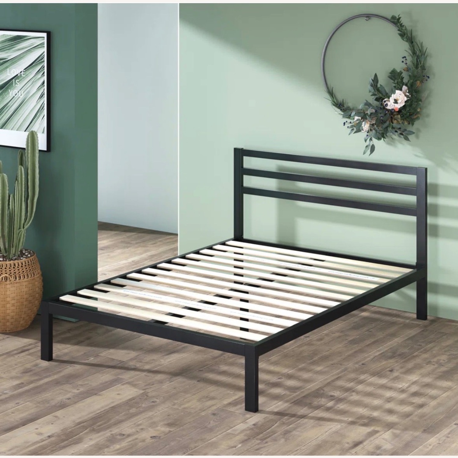 Wayfair Black Metal Queen Bed - image-2