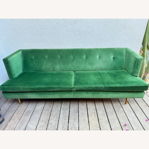 Used CB2 Avec Emerald Sofa - 3+ Seater for sale on AptDeco