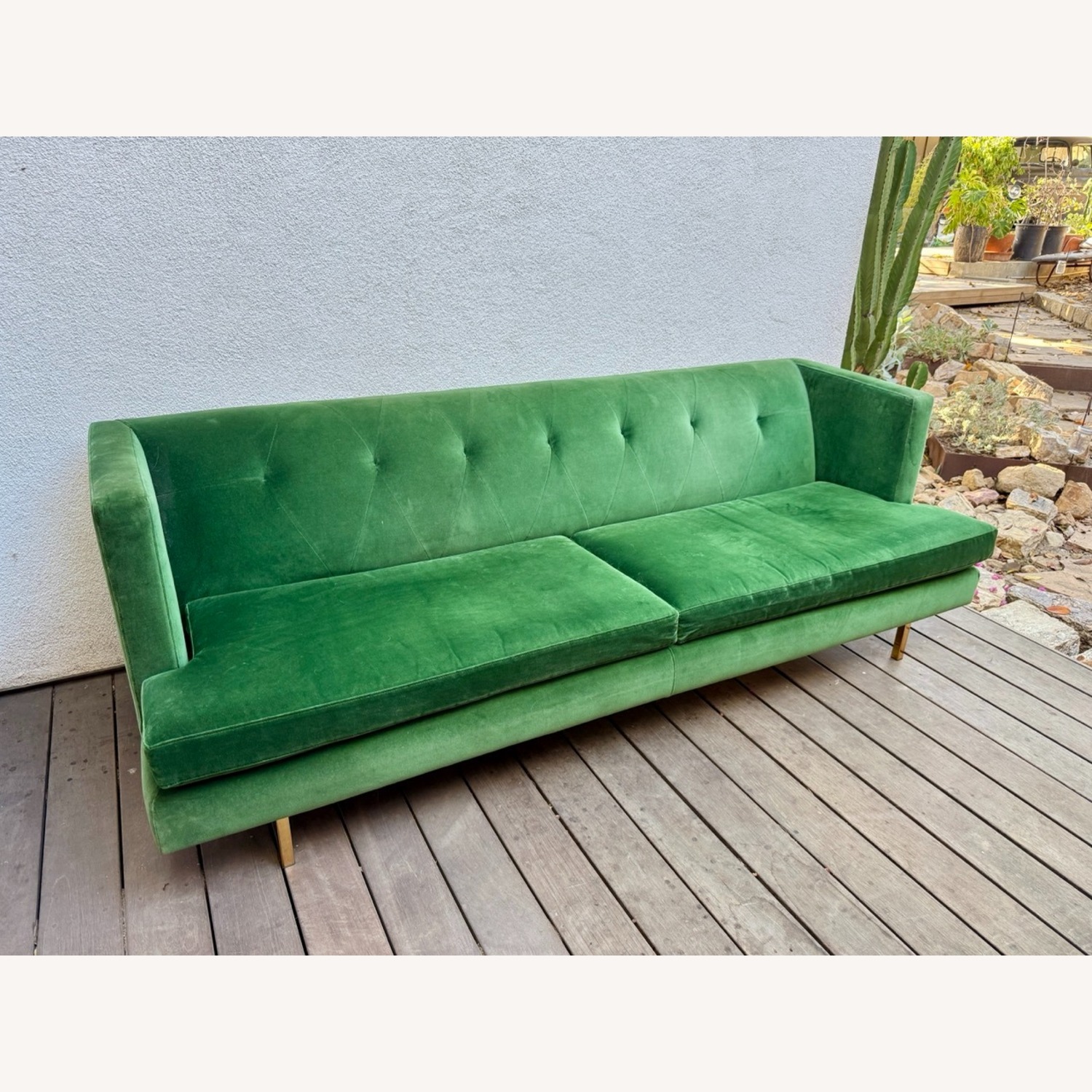 CB2 Avec Emerald Sofa - 3+ Seater - image-2