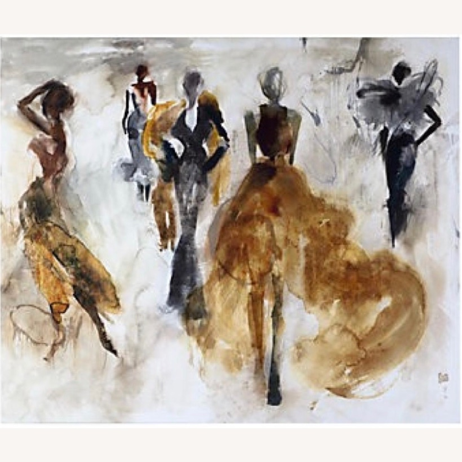 Z Gallerie White Wall Art - image-1