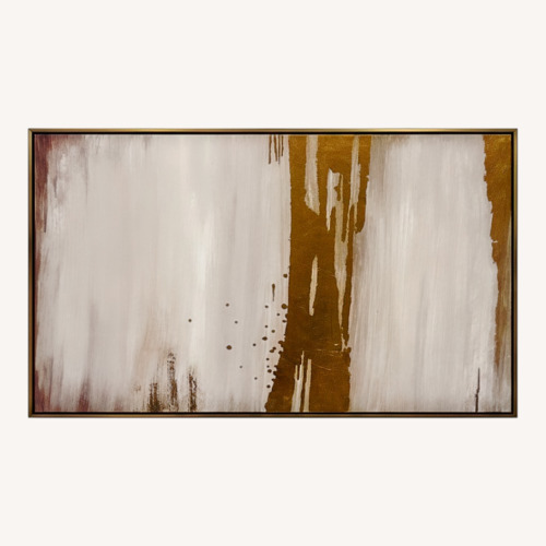 Used Gold Oversized Art for sale on AptDeco