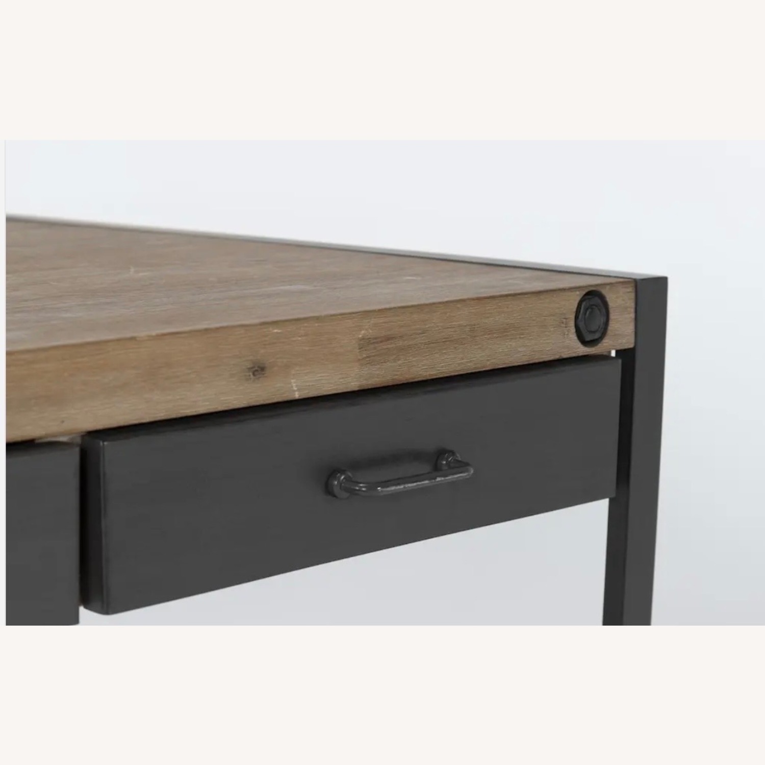 Living Spaces Whistler Natural Wood Desk - image-2