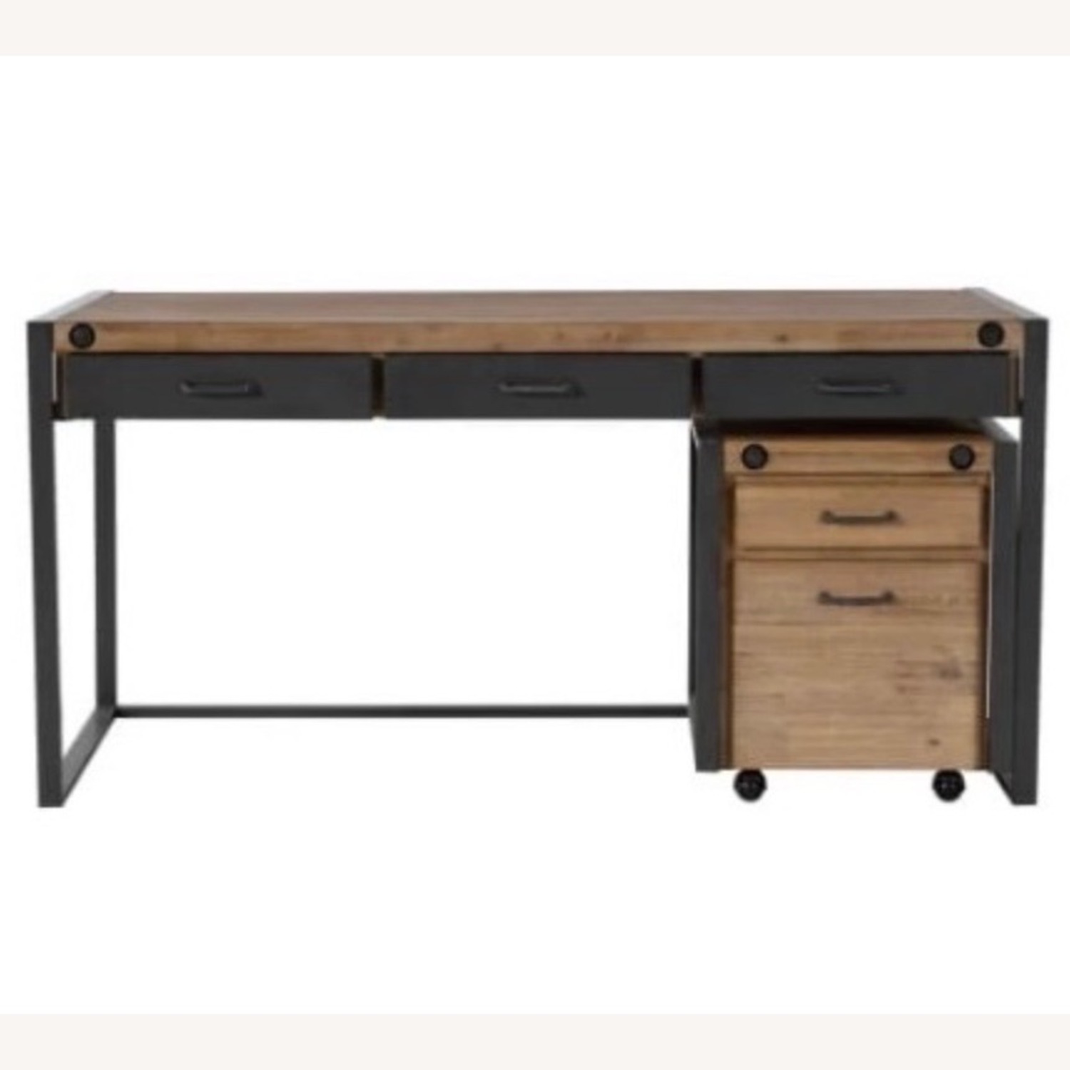 Living Spaces Whistler Natural Wood Filing Cabinet - image-3