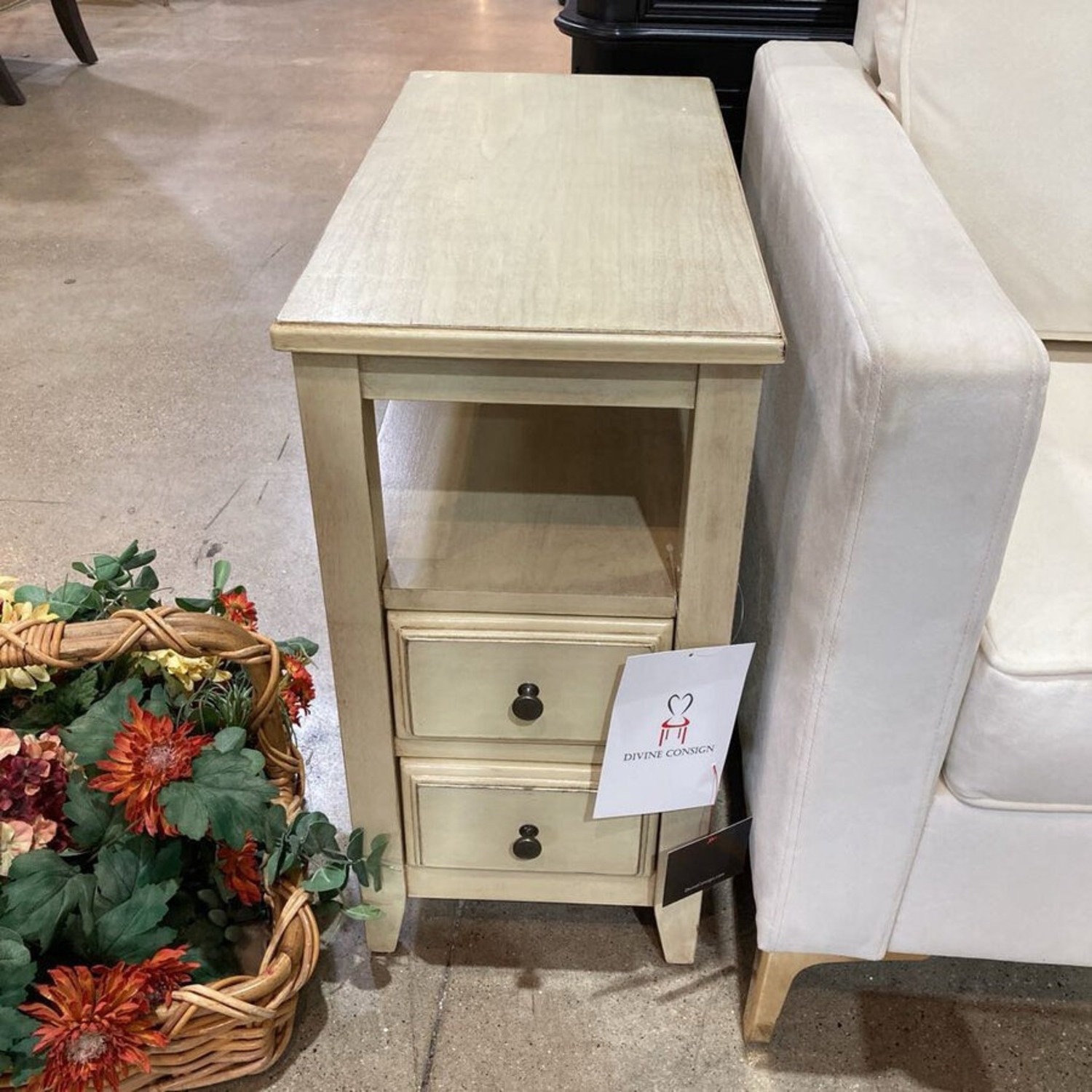 Marcus Chairside 2-Drawer Side Table - image-13