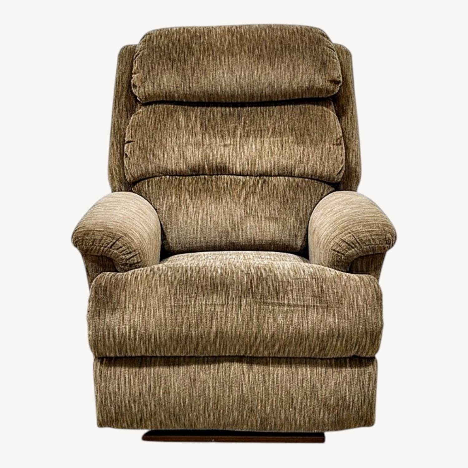 Padded Fabric Power Recliner - image-0