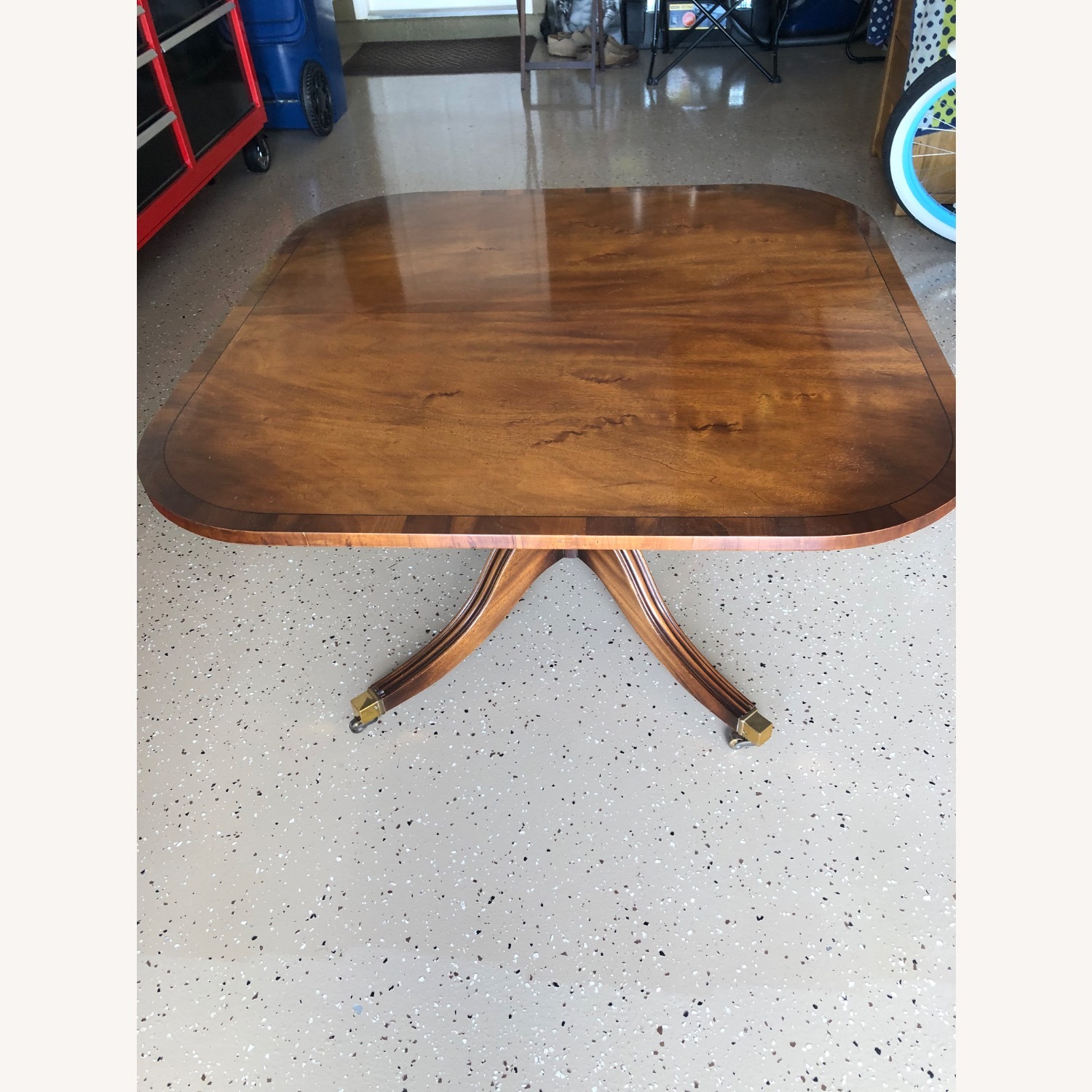 Vintage/Antique Finds Dark Brown Coffee Table - image-7