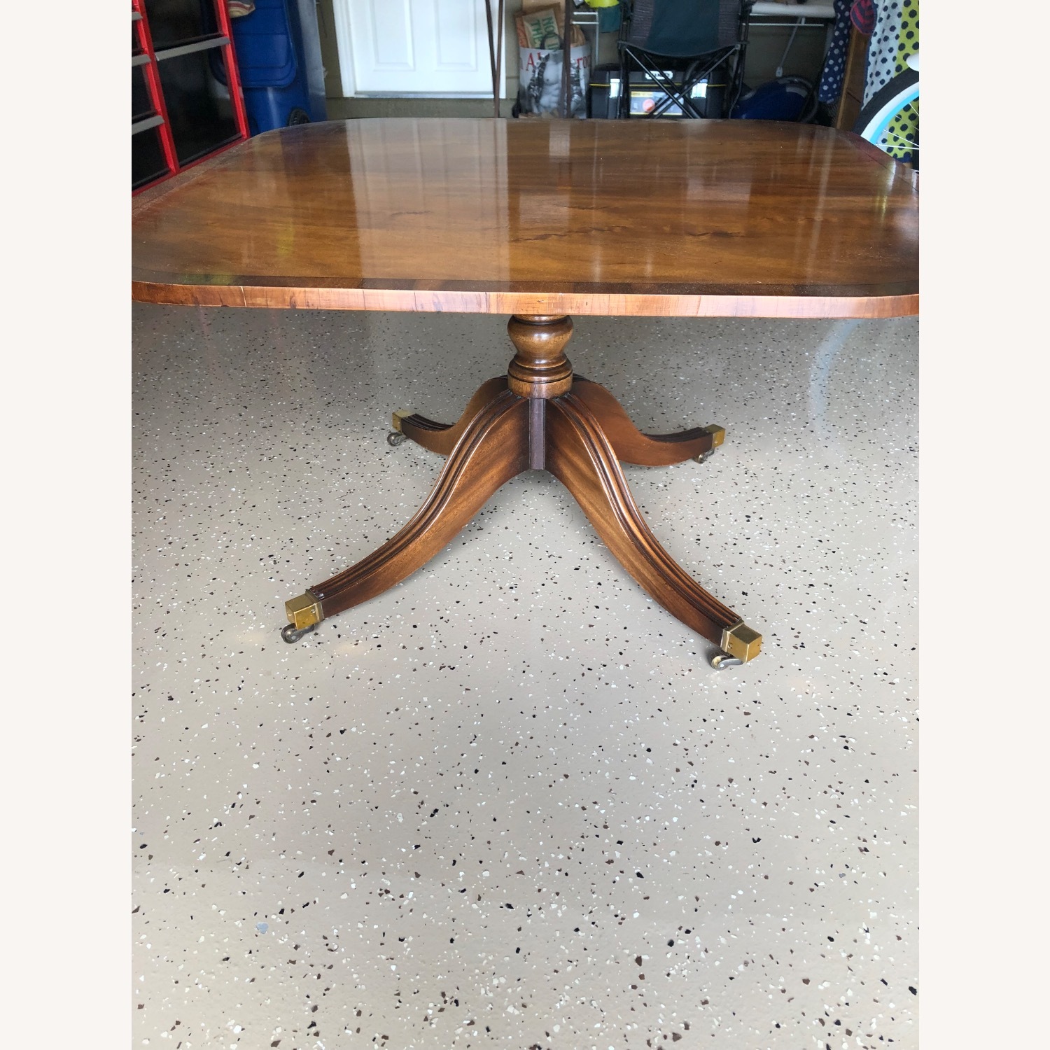 Vintage/Antique Finds Dark Brown Coffee Table - image-3