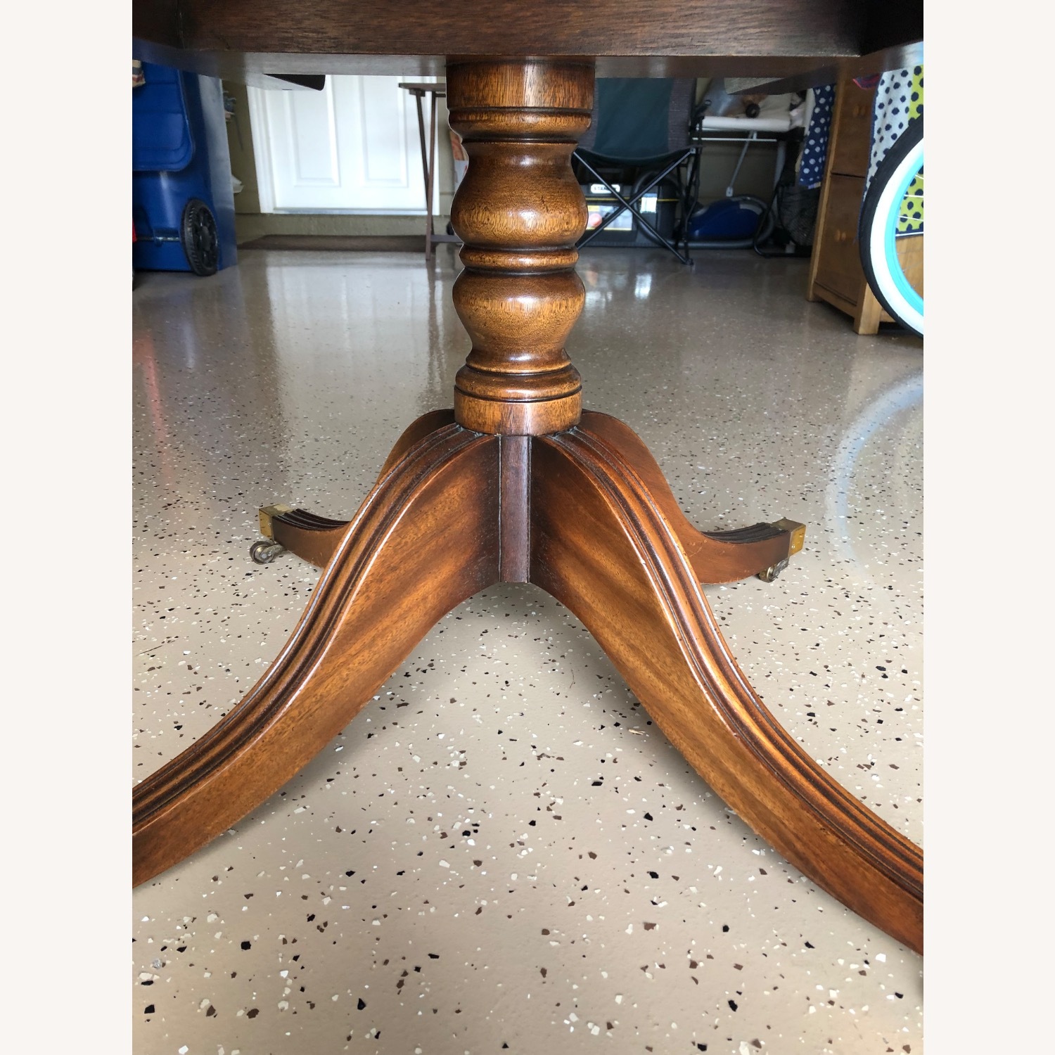 Vintage/Antique Finds Dark Brown Coffee Table - image-5