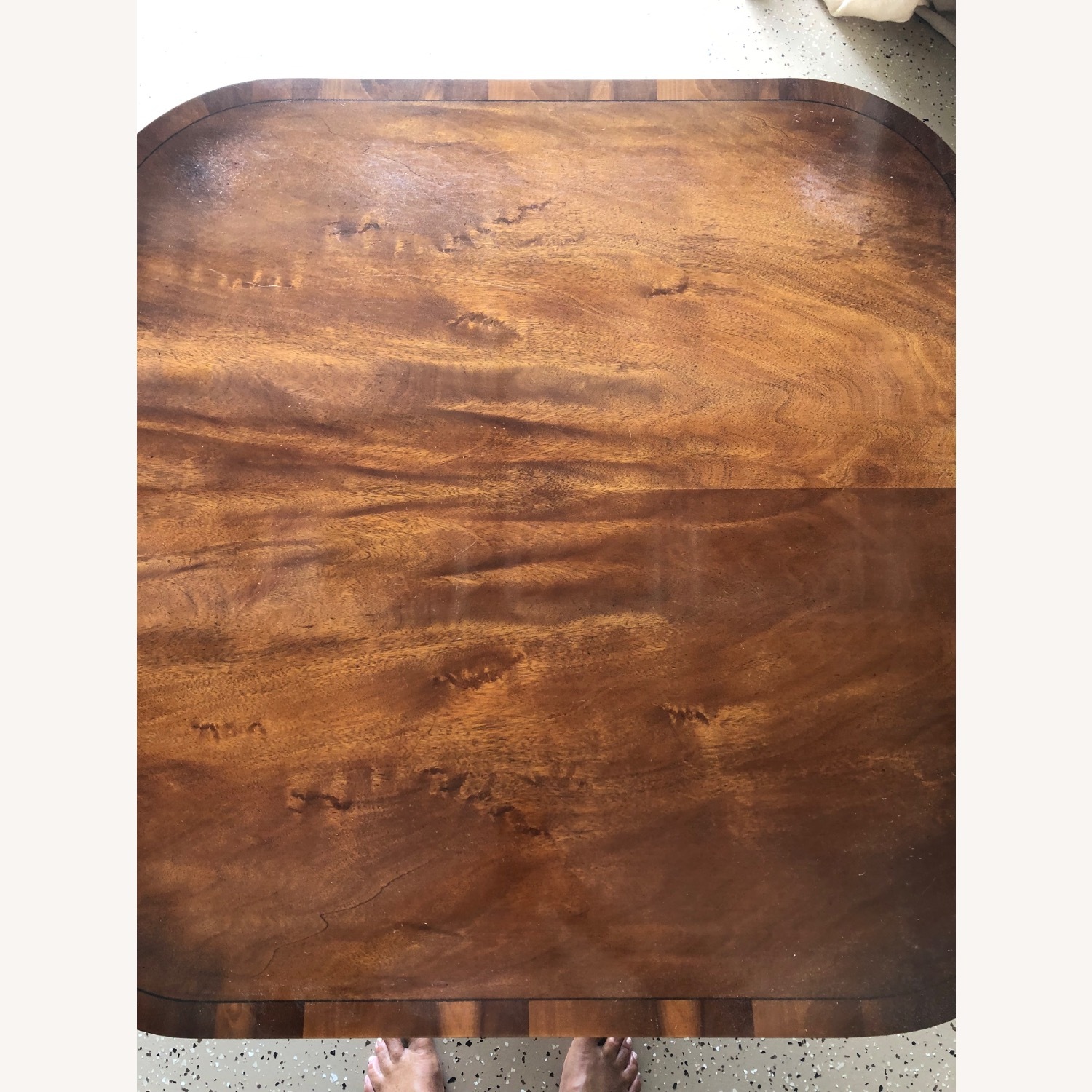 Vintage/Antique Finds Dark Brown Coffee Table - image-8