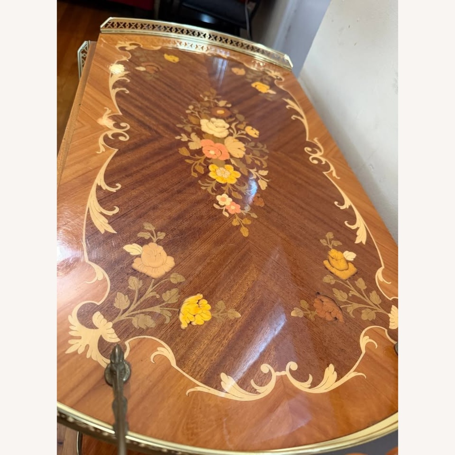 Drop Leaf Tea Trolly - image-3