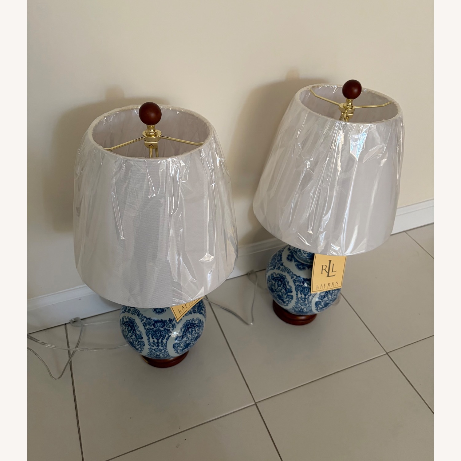 Ralph Lauren Double Gourd Table Lamps - image-3