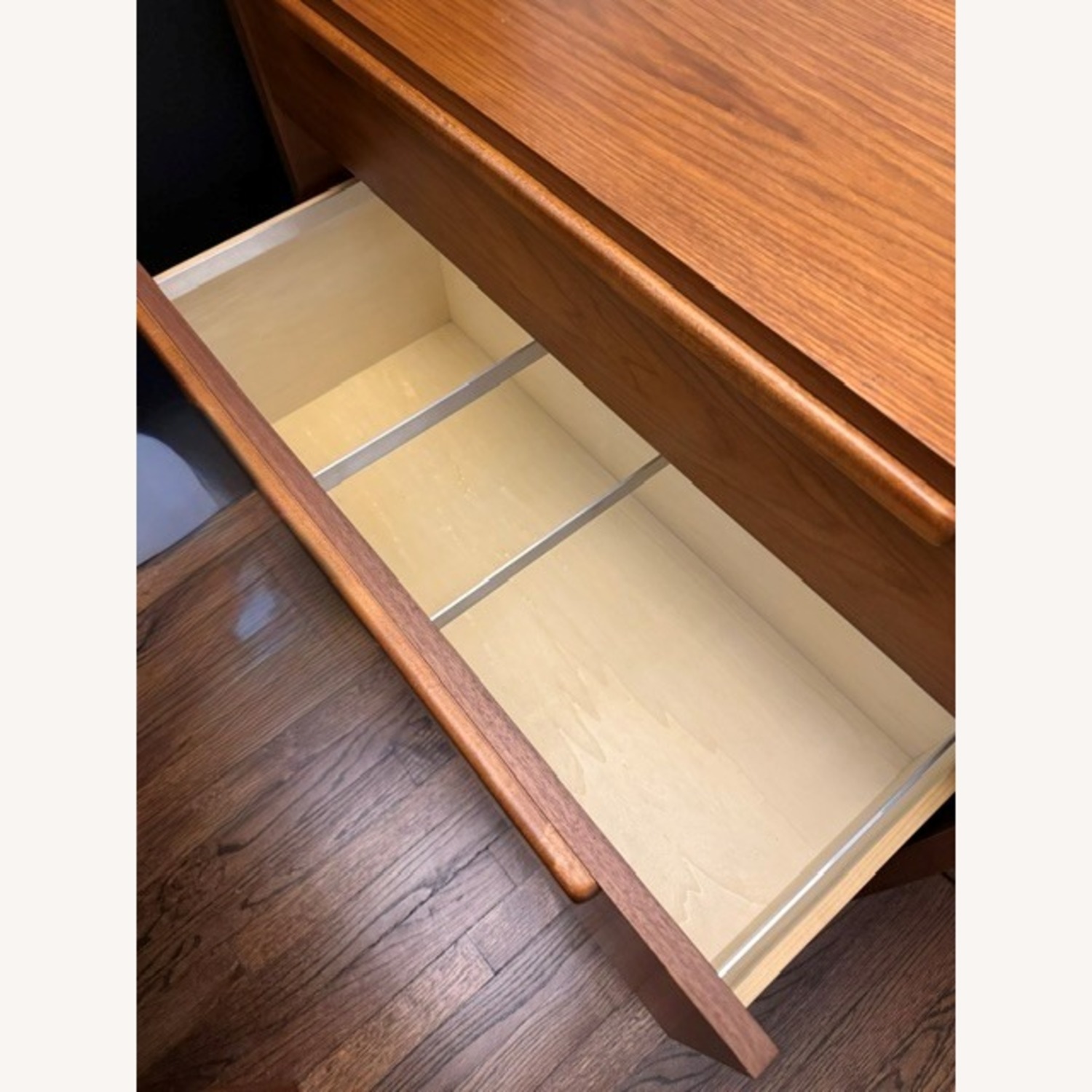 Crate & Barrel Tate Walnut Lateral File Cabinet - image-3