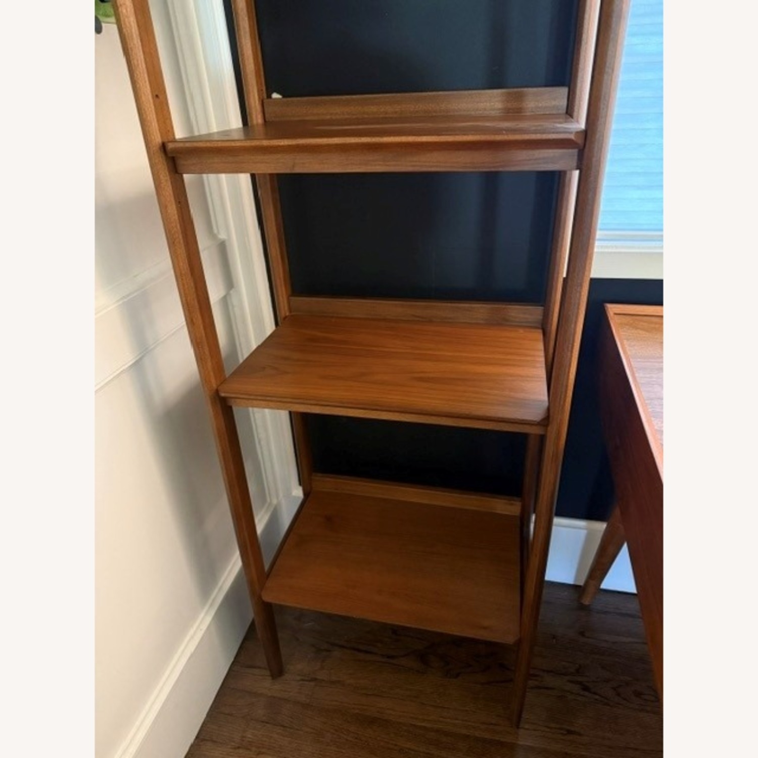 Crate & Barrel Tate 22" Walnut Storage Bookshelf - image-3