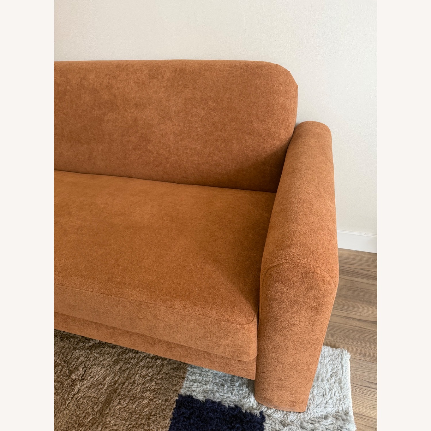 Wayfair Werts Light Brown Fabric 3+ Seater Sofa - image-6