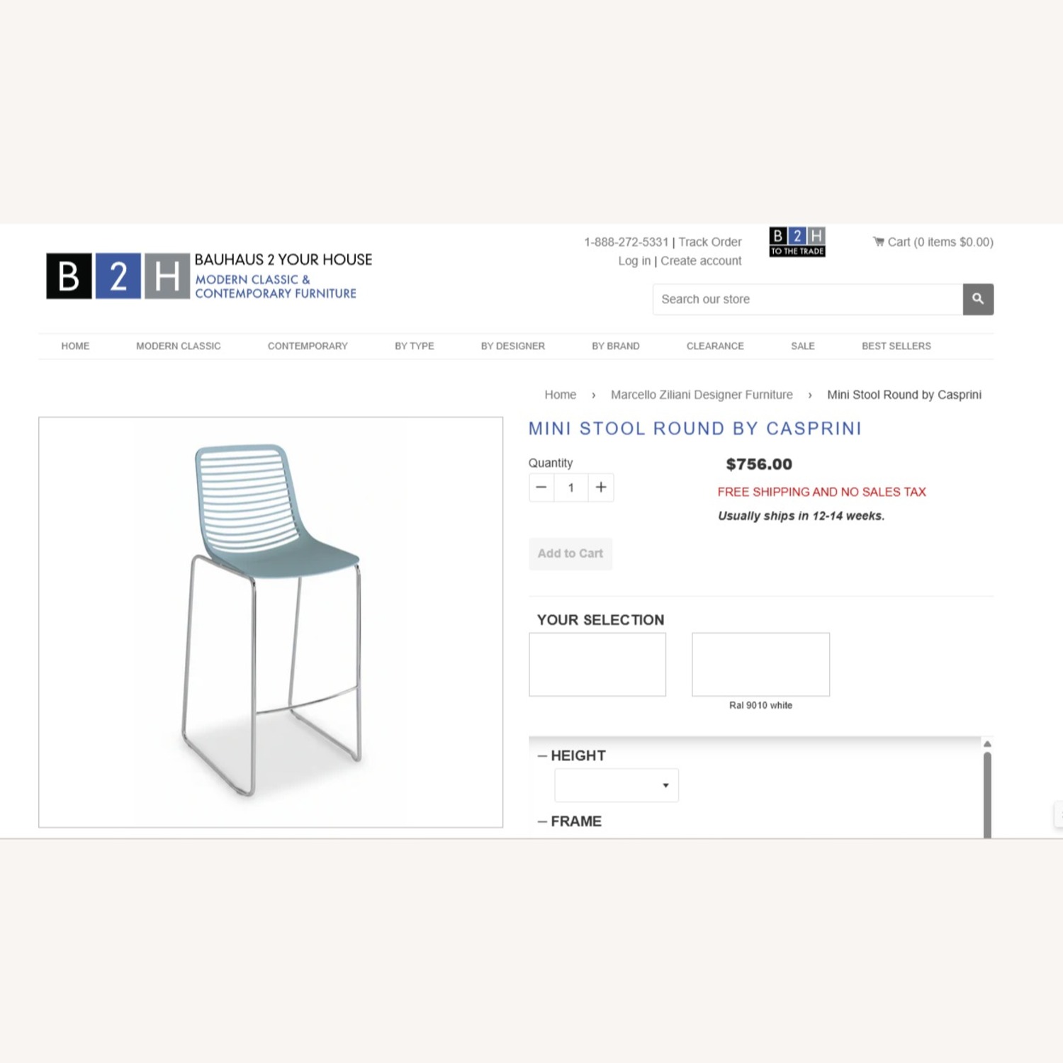 Casprini White Metal Stools - image-5