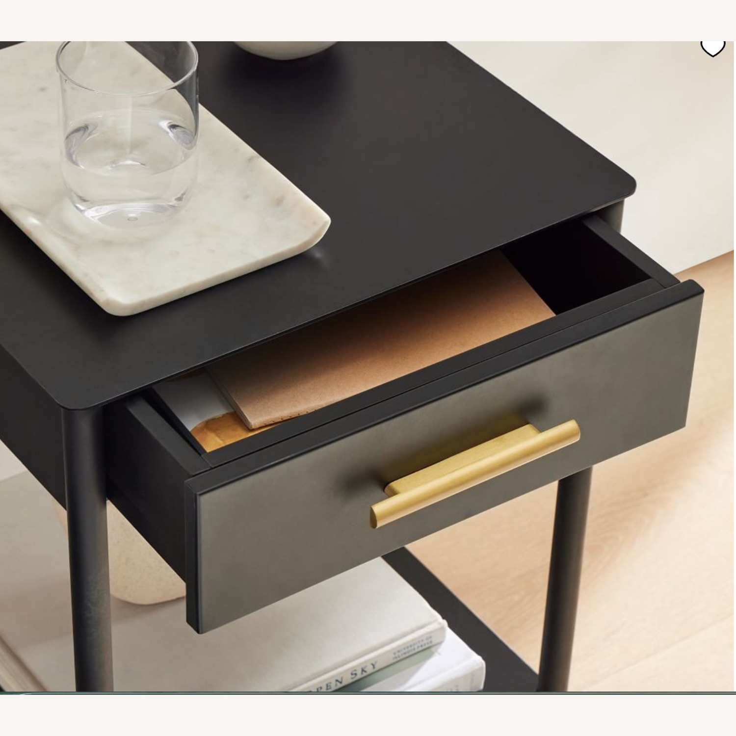 West Elm Metalwork Mini Nightstands (16") - image-3