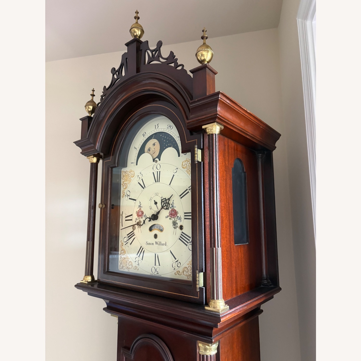 Sligh Simon Willard Grandfather Clock - image-4