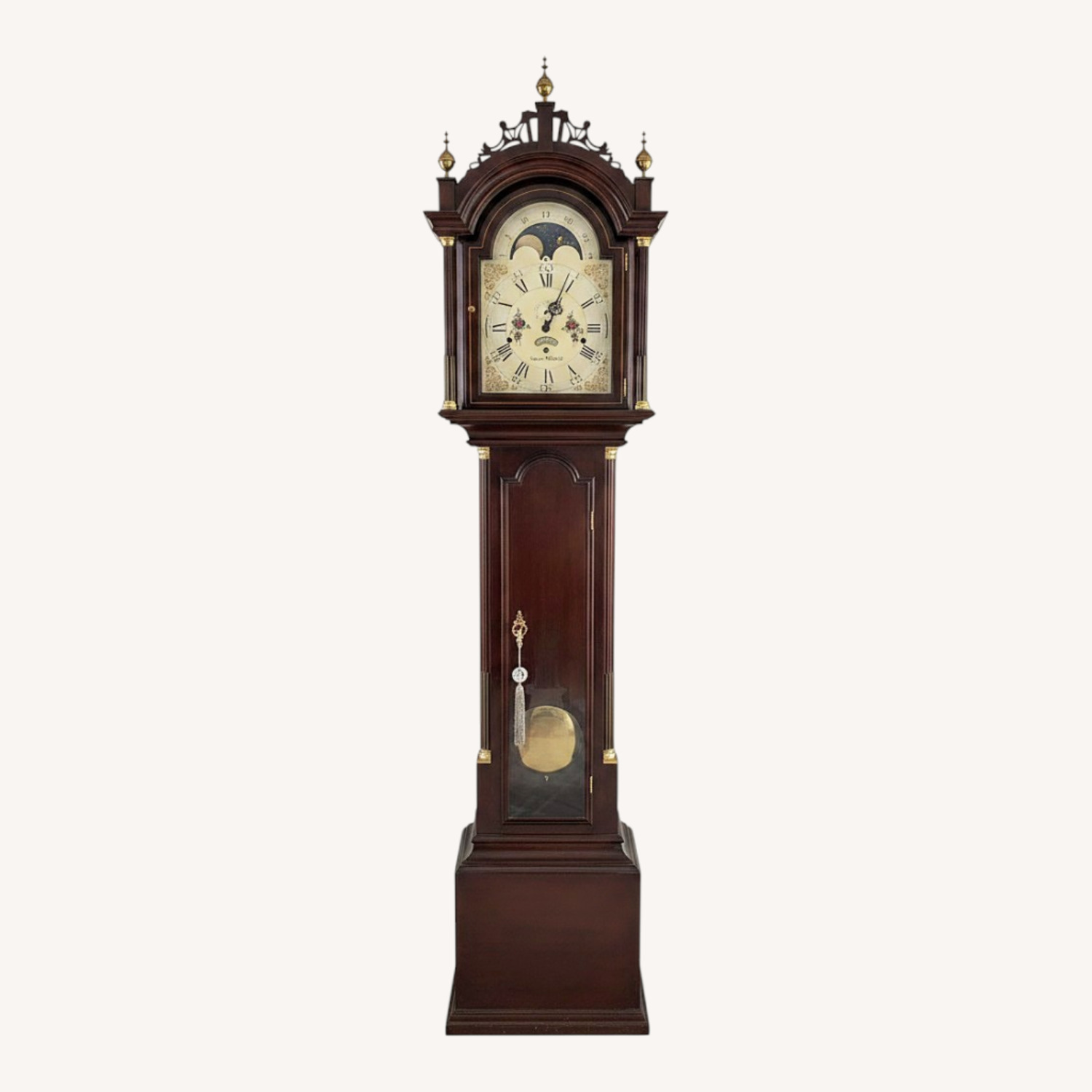 Sligh Simon Willard Grandfather Clock - image-0