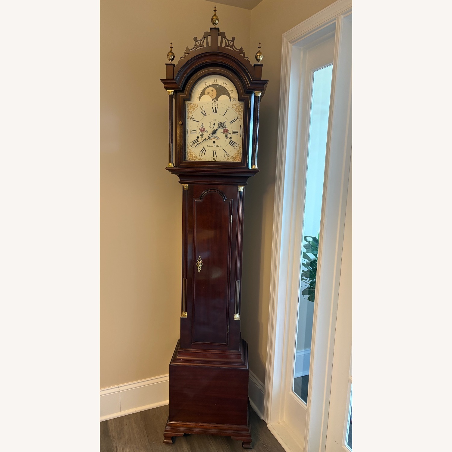 Sligh Simon Willard Grandfather Clock - image-2