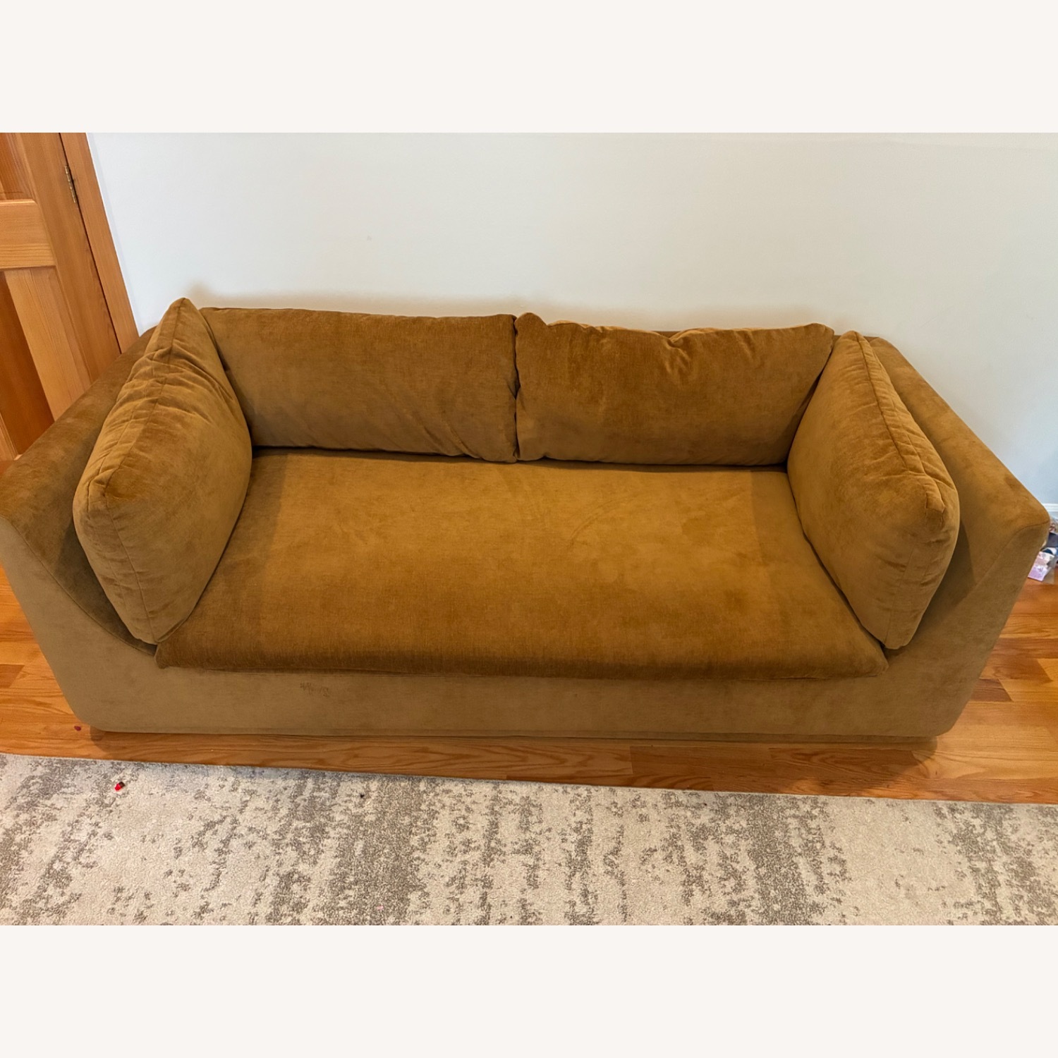 West Elm Loring Velvet Sofa - image-2