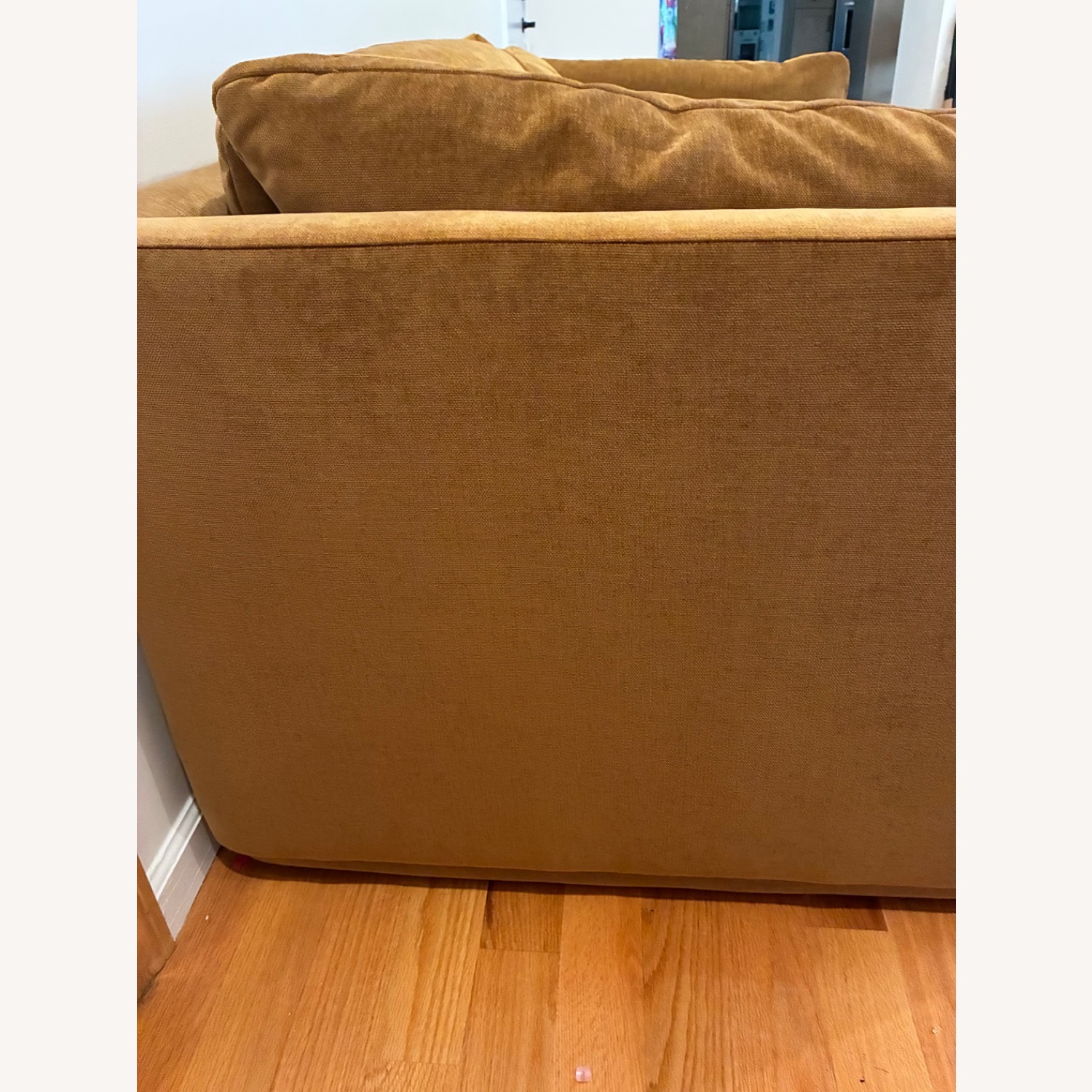 West Elm Loring Velvet Sofa - image-3