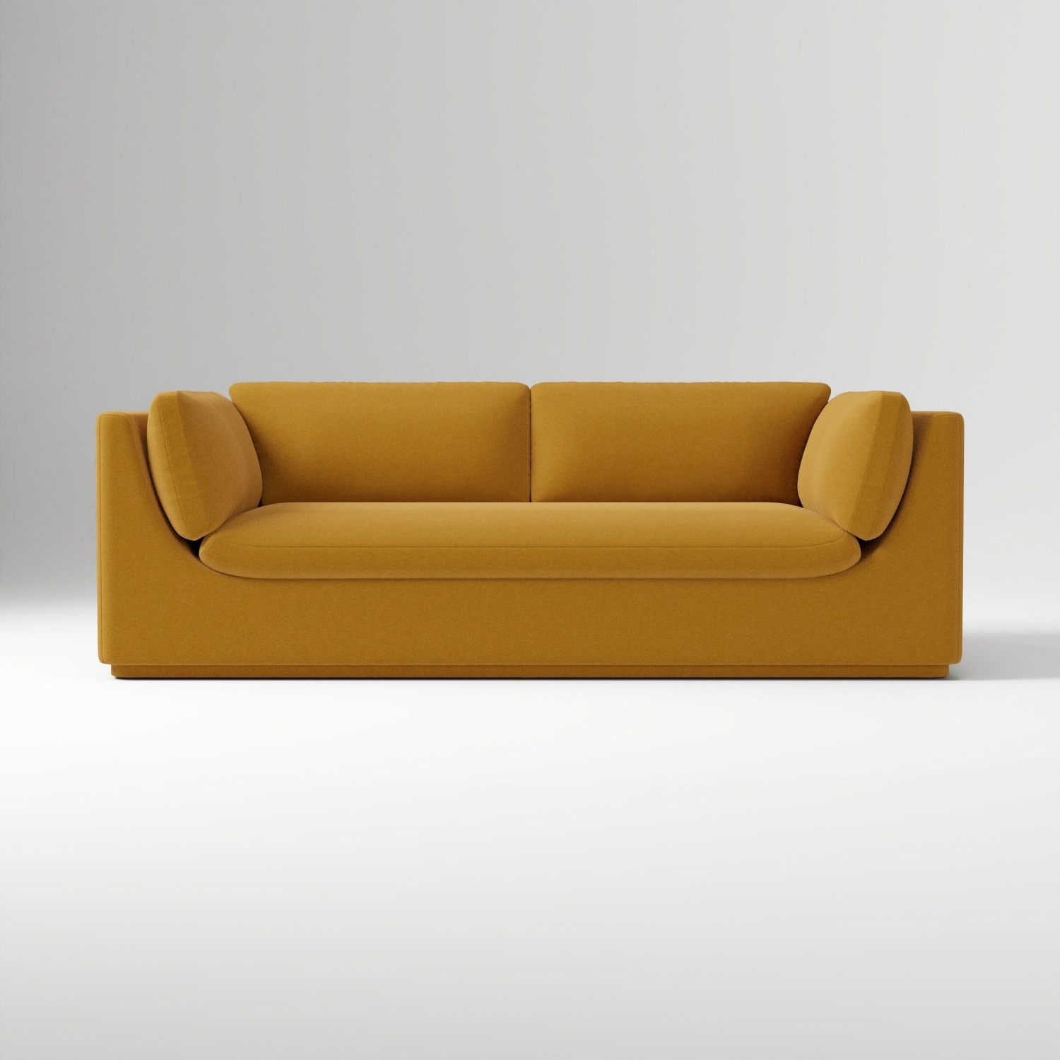 West Elm Loring Velvet Sofa - image-4