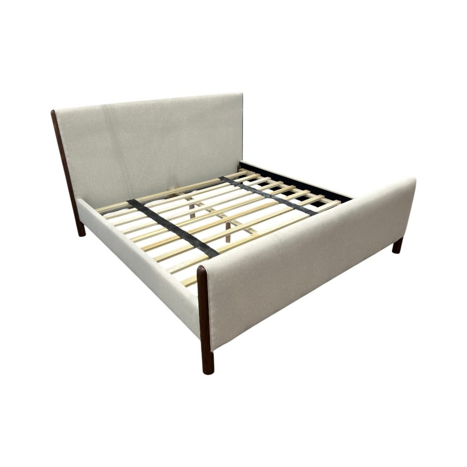 Omax Decor Liana Upholstered Platform King Bed - image-2