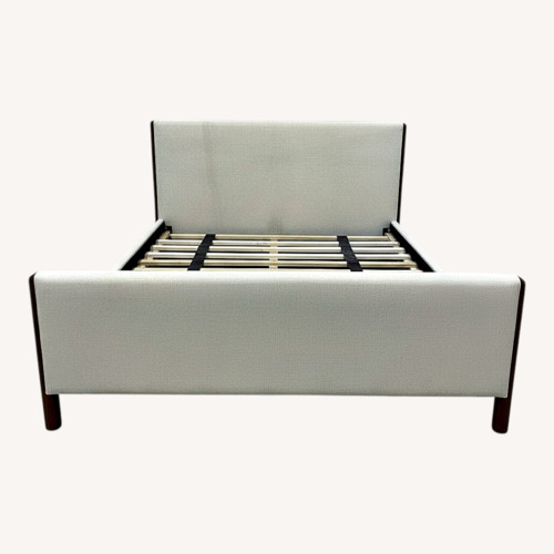 Used Omax Decor Liana Upholstered Platform King Bed for sale on AptDeco