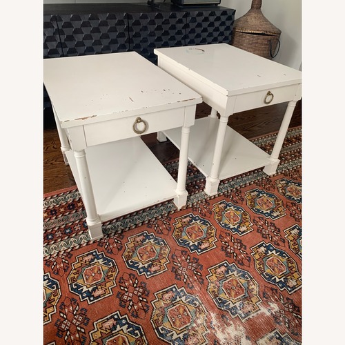 Used Boutique Hotel Solid Wood Nightstands (Set of 2) for sale on AptDeco
