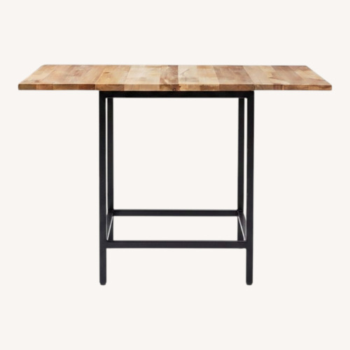 Used West Elm Box Frame Drop Leaf Extendable Table  for sale on AptDeco