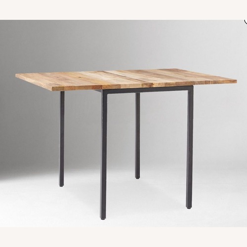 Used West Elm Box Frame Drop Leaf Extendable Table  for sale on AptDeco