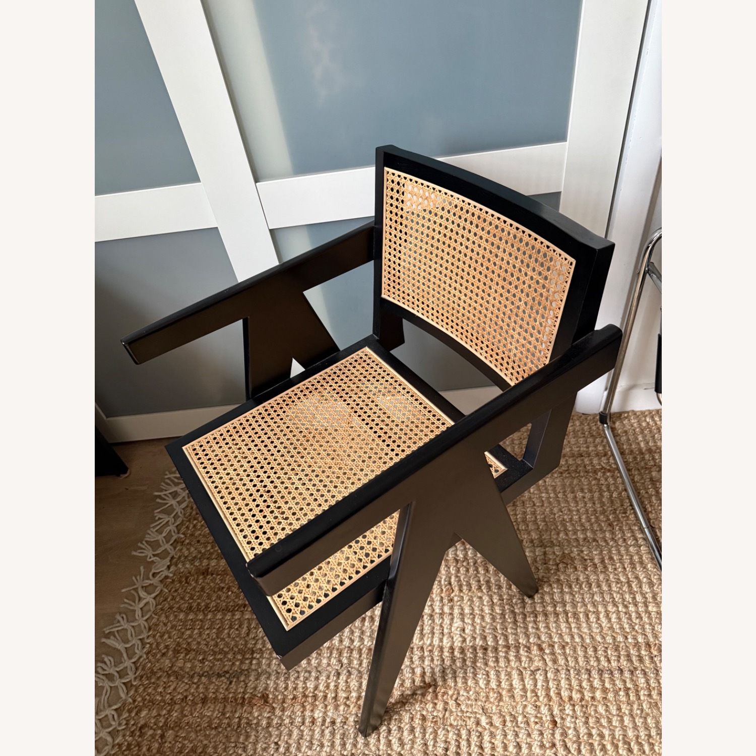 Black Rattan Dining Chairs - image-2