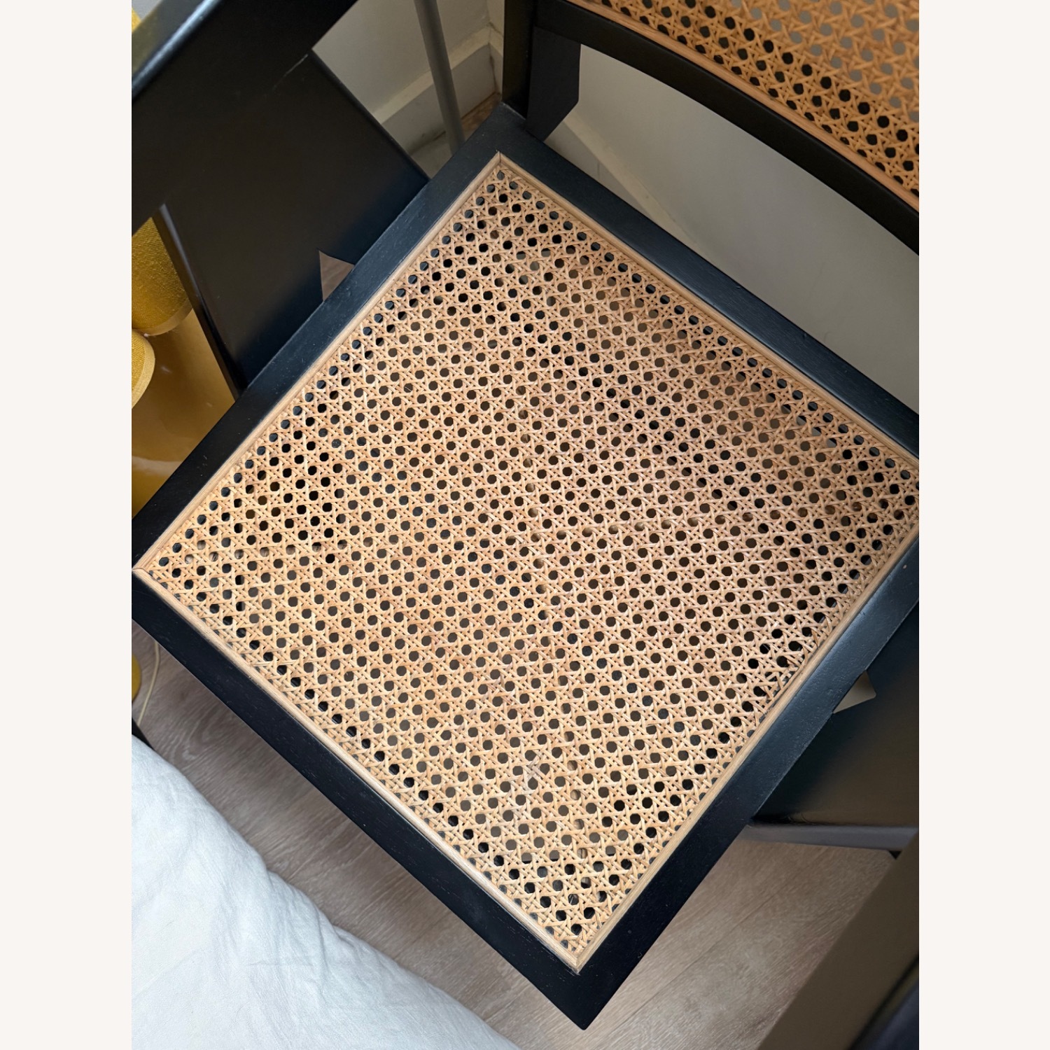Black Rattan Dining Chairs - image-4