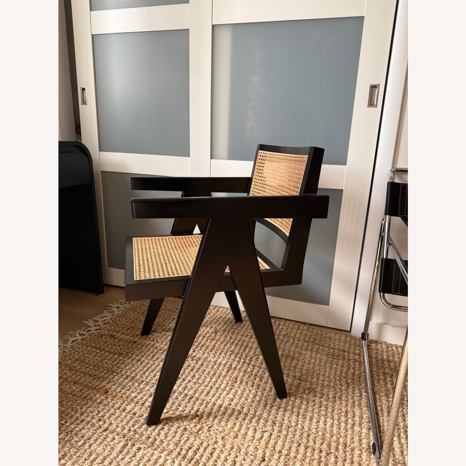 Black Rattan Dining Chairs - image-1