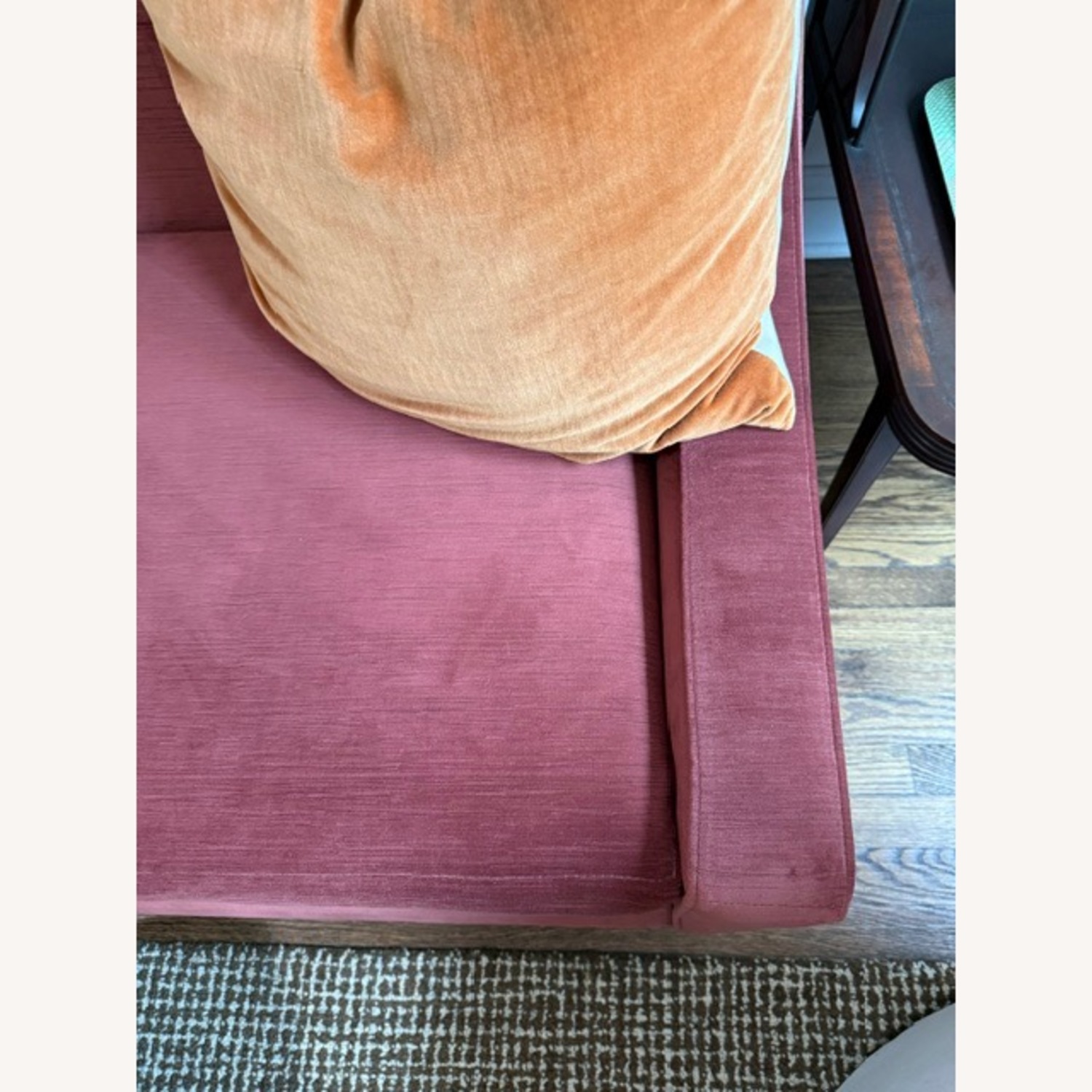 Article Red Fabric 3+ Seater Sofa - image-3