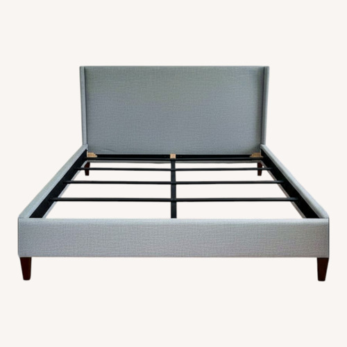 Used Light Gray Full Bed for sale on AptDeco