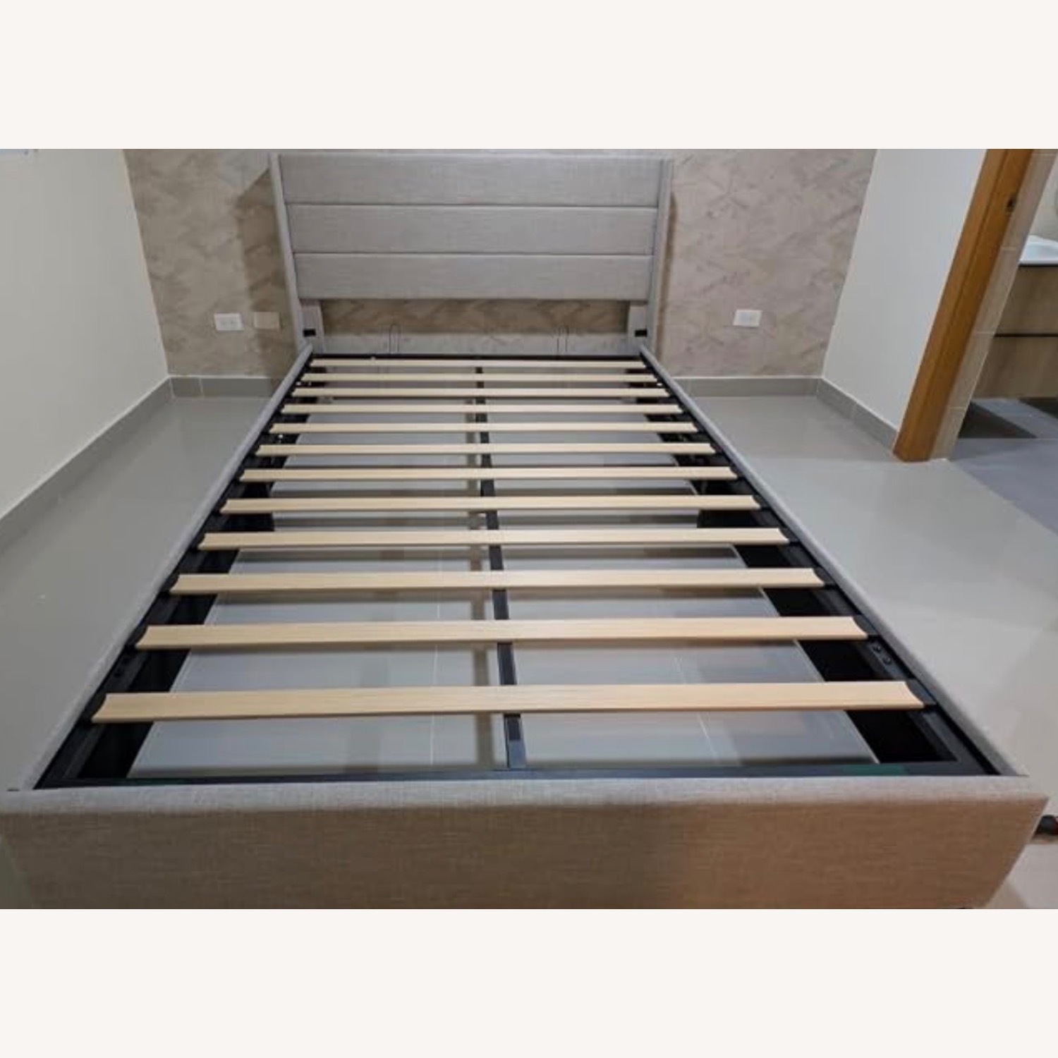 Light Gray Full Bed - image-3