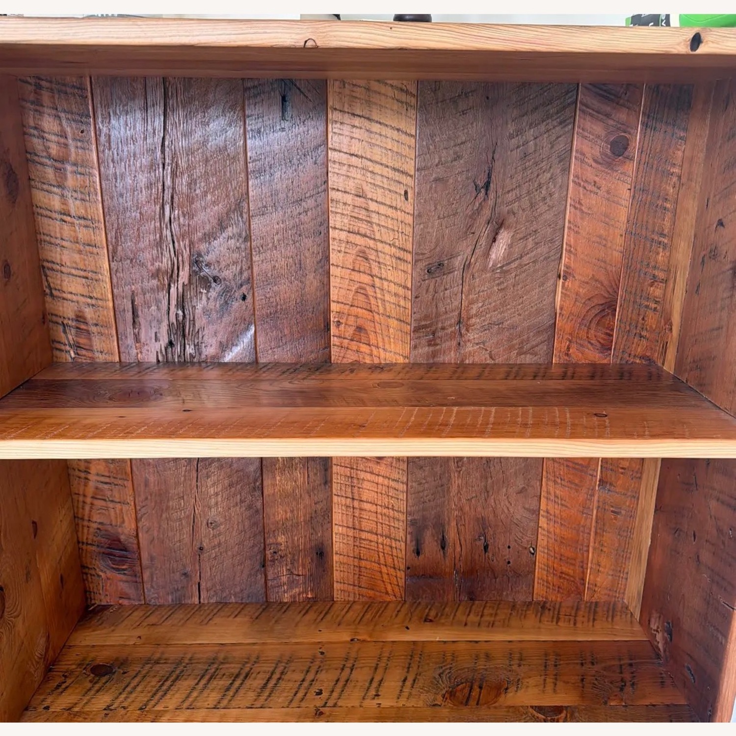 Dark Brown Wood Bookcase - image-2