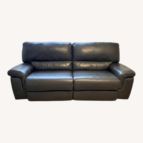 Used Reclyning Leather Sofa for sale on AptDeco