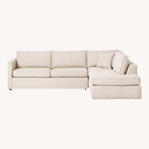 Used West Elm Harris Sectional Sleeper Sofa  for sale on AptDeco