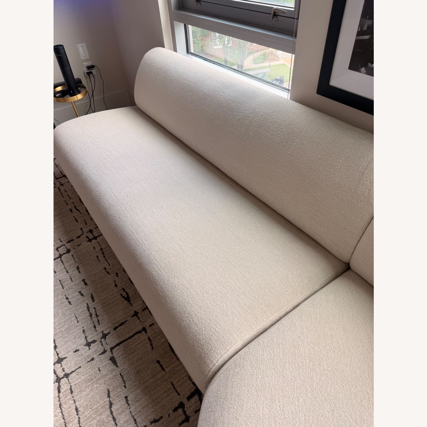 Arhaus Gianni White Fabric 3+ Piece Sectional - image-3
