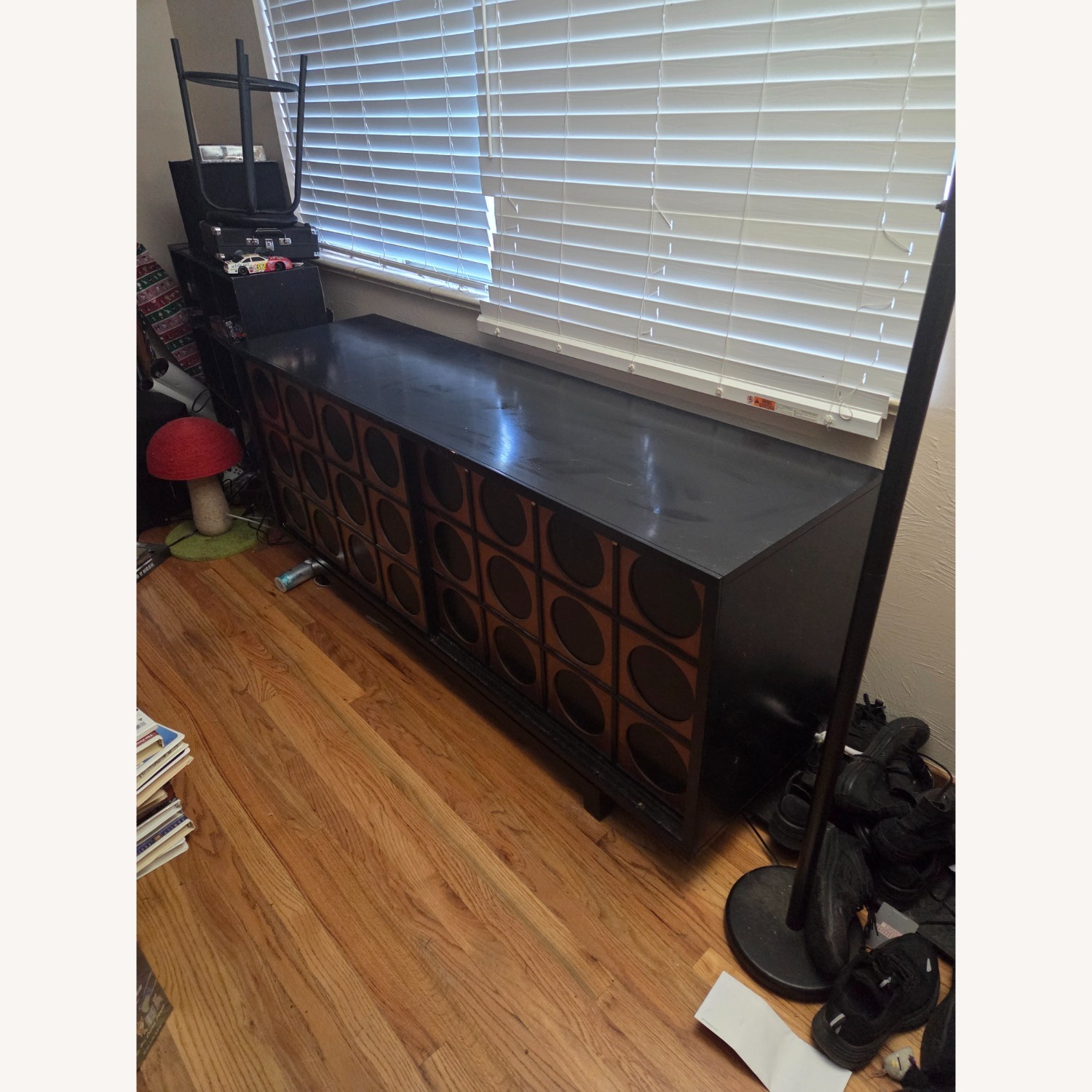 Vintage/Antique Dark Brown Sideboard - image-2