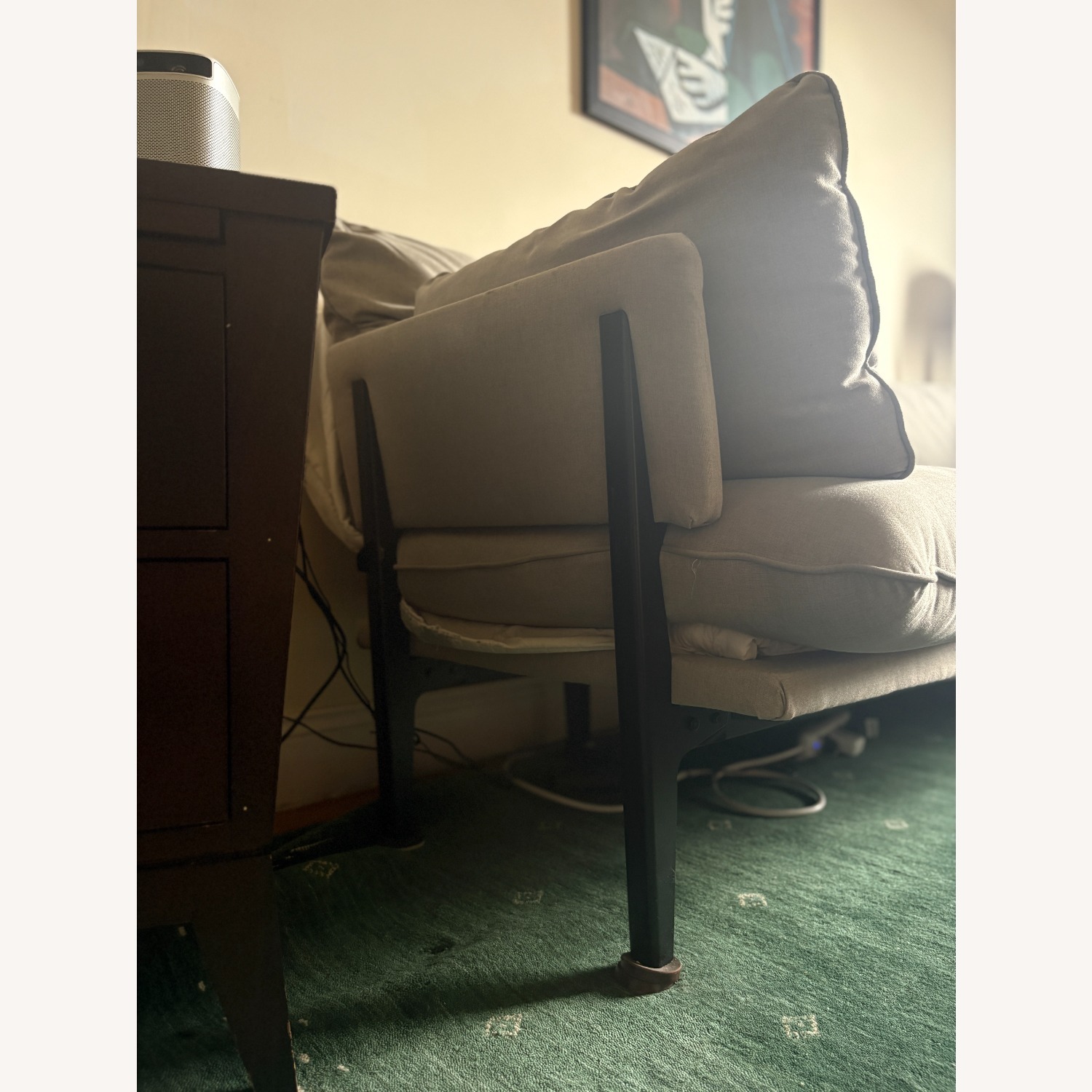 Floyd Sofa 1.0 Light Gray Fabric 3+ Seater Sofa - image-3