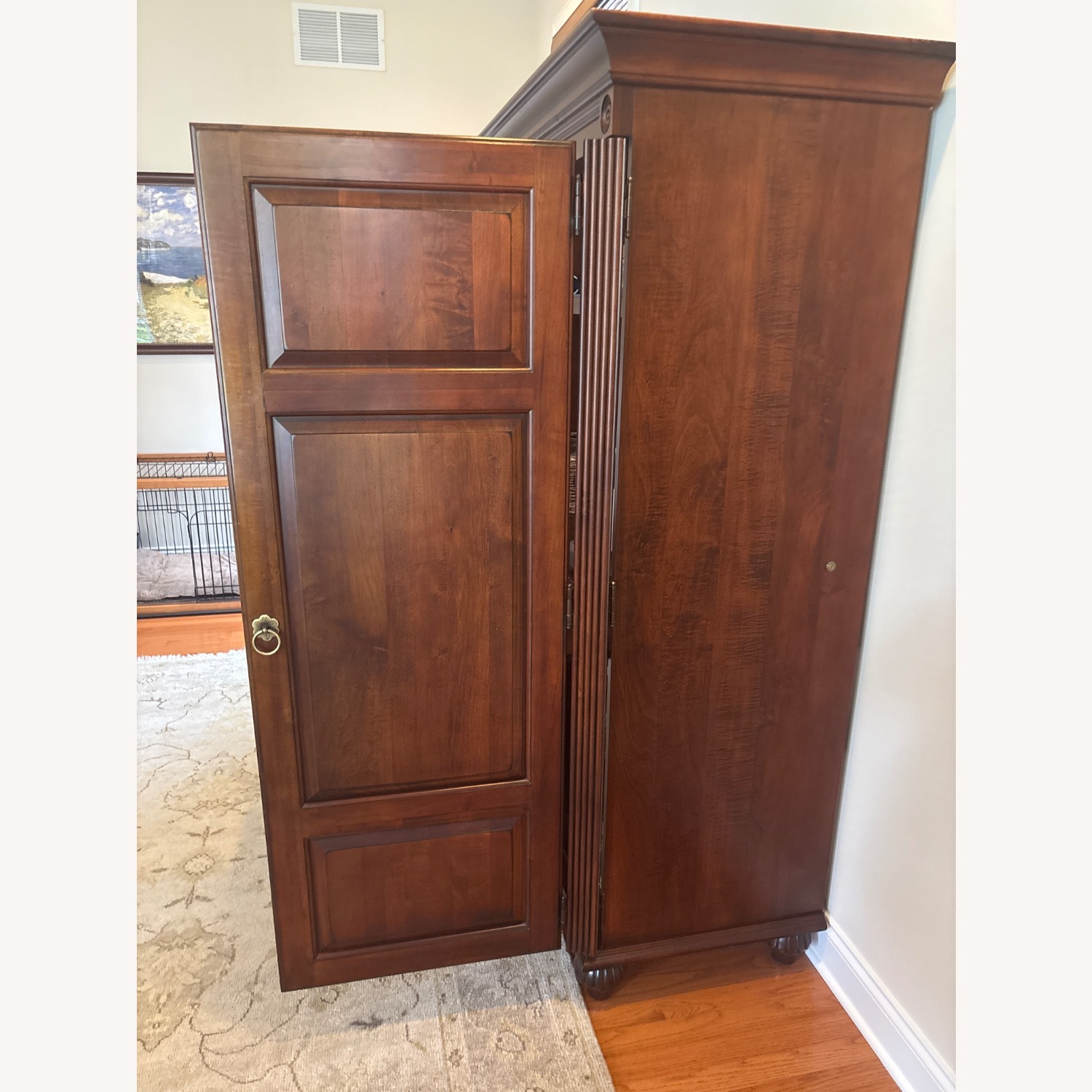 Ethan Allen Desk Armoire - image-3