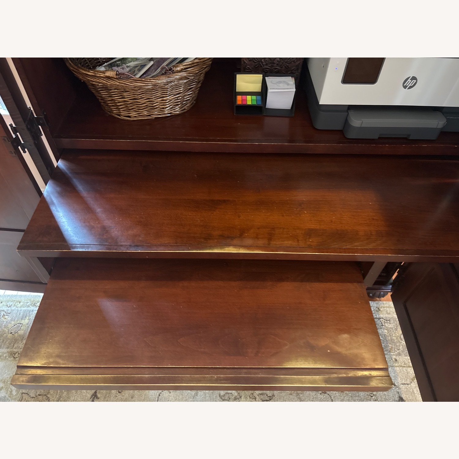 Ethan Allen Desk Armoire - image-4